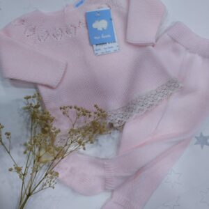 Conjuntito Bebe Recien Nacido PRIMAVERA 2020 Macilusion 7609 Rosa Oferta Baratito