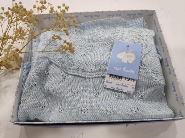 Conjuntito Bebe Recien Nacido PRIMAVERA VERANO 2020 Macilusion7605azul Oferta Baratito