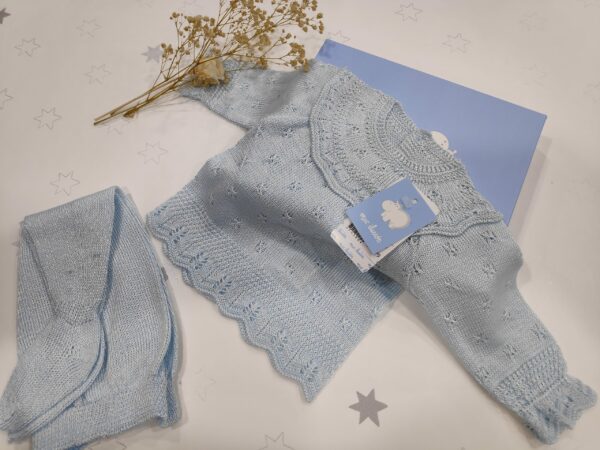 Conjuntito Bebe Recien Nacido PRIMAVERA VERANO 2020 Macilusion7605azul Oferta Baratito