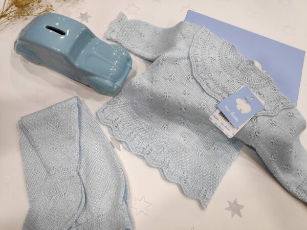 Conjuntito Bebe Recien Nacido PRIMAVERA VERANO 2020 Macilusion7605azul Oferta Baratito