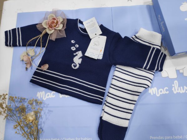 Conjuntito Bebe Recien Nacido PRIMAVERA VERANO 2020 Macilusion7615Mar/Bl Oferta Baratito