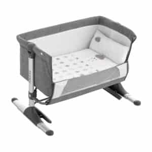 MINICUNA TEENY Gris sola 430103 o con pack textil incluido 430103B COLECHO TRANSPIRABLE BALANCIN MOSQUITERA BOLSA TRANSPORTE OFERTA