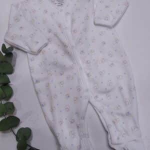 PELELITO PELELE PIJAMA PIJAMITA ALGODON PEINADO 8752-81 CELESTE RAPIFE BUENO PIEL ATOPICA