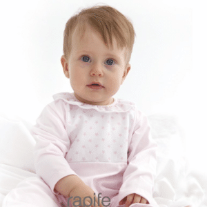 PELELITO PELELE PIJAMA PIJAMITA ALGODON PEINADO 4303 ROSA RAPIFE BUENO PIEL ATOPICA