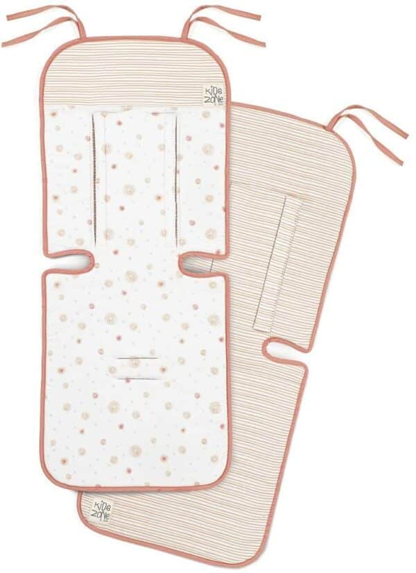 COLCHONETA REVERSIBLE JANE PARA SILLITAS DE PASEO UNIVERSAL MATERNAL ALGODON TRANSPIRABLE