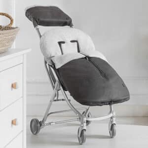 REGALO PELELITO CON EL SACO Y FUNDA ACOLCHADO DE SILLA CARRITO DE PASEO MAYORAL 9841 GRIS CALENTITO INVIERNO