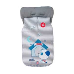 SACO SAQUITO SILLA SILLITA CARRO COCHE DE PASEO BEBE UNIVERSAL GAMBERRITOS GRIS 10303 DOG CALENTITO POLAR
