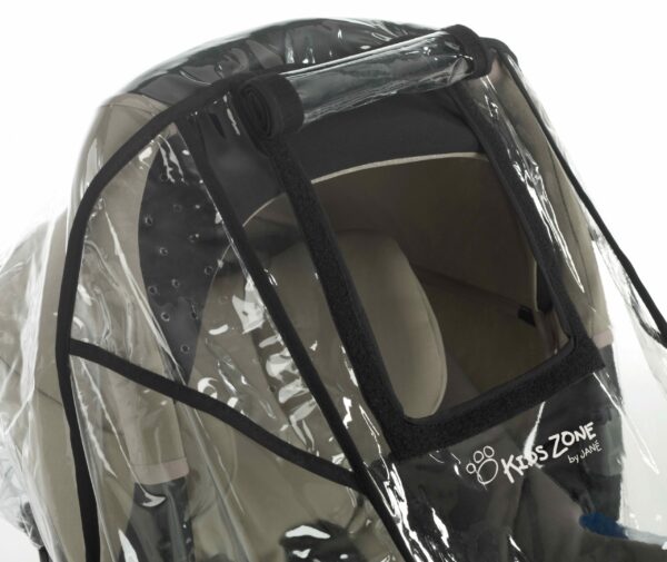 BURBUJA PLASTICO PROTECTOR AISLANTE LLUVIA Y CONTACTO SOCIAL PARA CAPAZO CARRO COCHE BEBE UNIVERSAL JANE C01