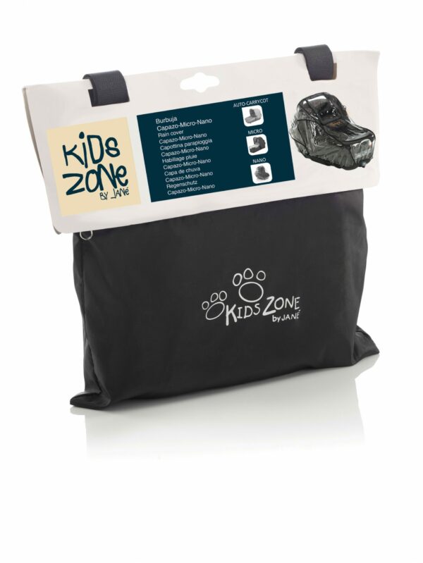 BURBUJA PLASTICO PROTECTOR AISLANTE LLUVIA Y CONTACTO SOCIAL PARA CAPAZO CARRO COCHE BEBE UNIVERSAL JANE C01