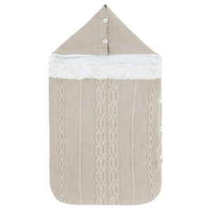 REBAJAS SACO DE BEBE COCHE CAPAZO TRICOTOSA Y PELO MAYORAL 19210 ARRULLO CALENTITO OFERTA 01 2021