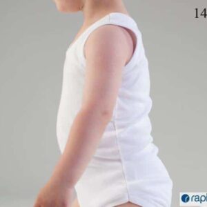 BODY SPORT TIRANTES ANCHOS ROPA INTERIOR BEBE RAPIFE ALGODON PEINADO TALLAS 3, 6 , 9 , 12 , 18 ,24 , 36 MESES