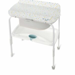 Flip T59 BAÑERA BEBE JANE SOBRE BIDE PLEGABLE EVOLUTIVA INTERIOR CUBETA ANTIDESLIZANTE DOS ETAPAS CON RUEDAS