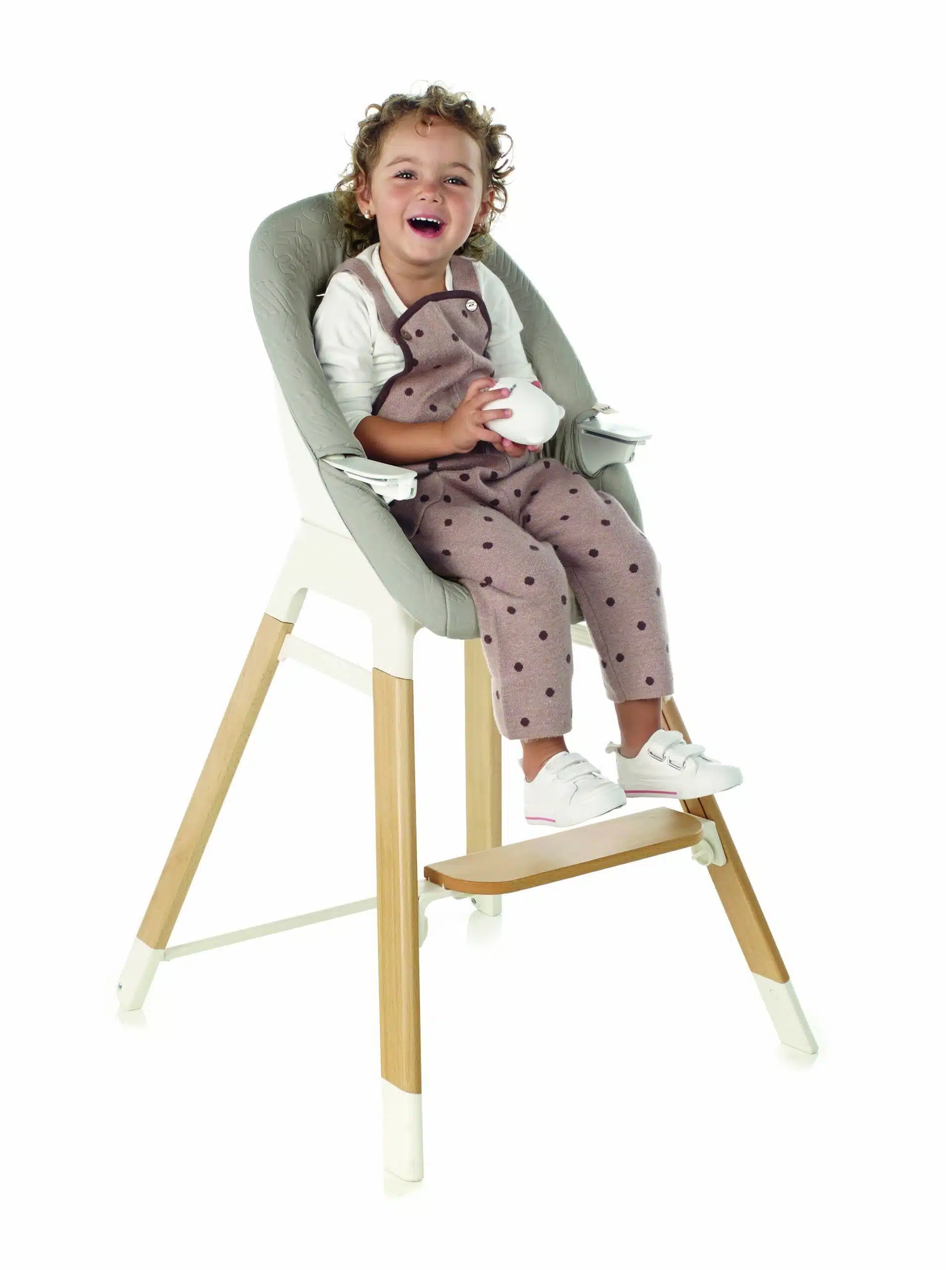 TRONA WOODDY SILLA DE COMER JANE EVOLUTIVA 6Meses a 8Años ERGONOMICA  DESENFUNDABLE LAVABLE BANDEJA EXTRAIBLE LAVAVAJILLAS T97 MADERA y PLASTICO  6220