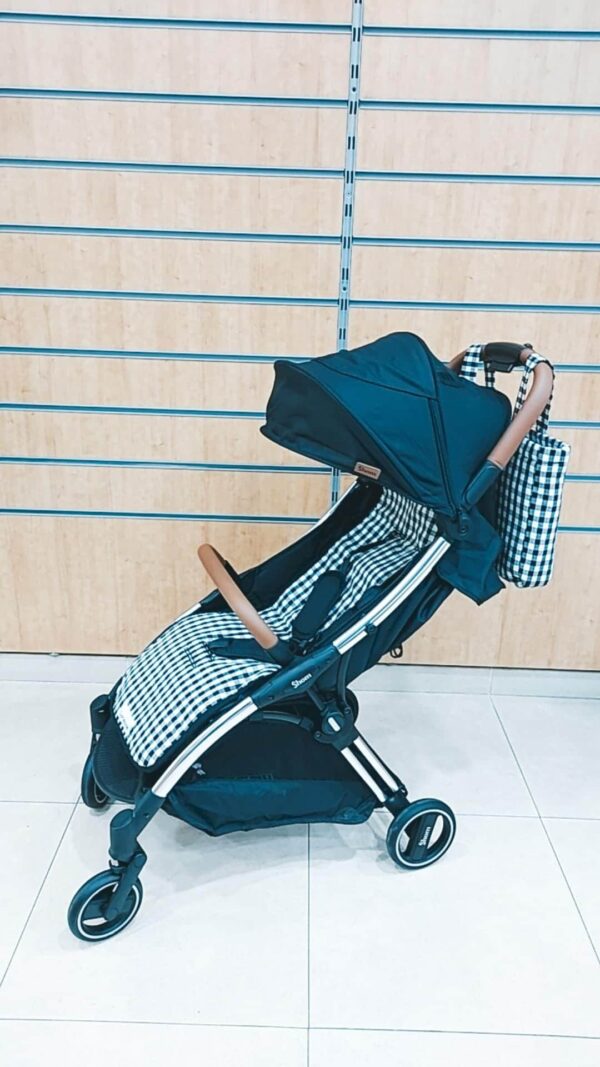 ARTESANAL COLCHONETA FUNDA SILLA PASEO BEBE UNIVERSAL PARA LA MAYORIA DE CARRITOS PRODUCTO HECHO A MANO EXCLUSIVO TIENDAMARILUZ UNIDADES LIMITADAS VICHY MARINO