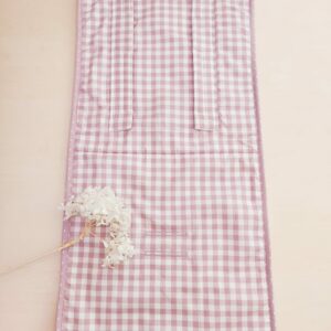 ARTESANAL COLCHONETA FUNDA SILLA PASEO BEBE UNIVERSAL PARA LA MAYORIA DE CARRITOS PRODUCTO HECHO A MANO EXCLUSIVO TIENDAMARILUZ UNIDADES LIMITADAS VICHY ROSA ENPOLVADO
