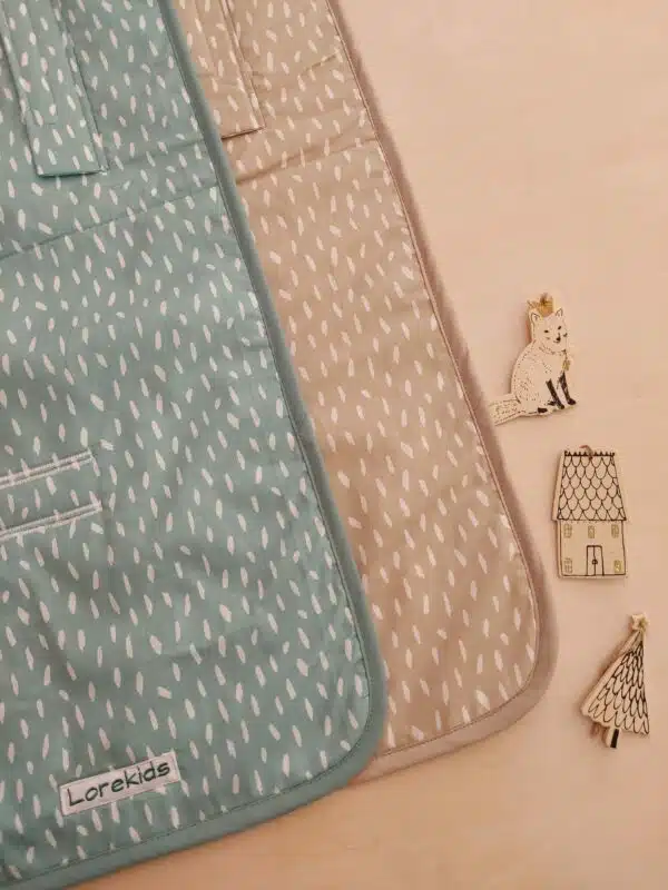 ARTESANAL COLCHONETA FUNDA SILLA PASEO BEBE UNIVERSAL PARA LA MAYORIA DE CARRITOS PRODUCTO HECHO A MANO EXCLUSIVO TIENDAMARILUZ UNIDADES LIMITADAS PINCELADAS TOSTADO