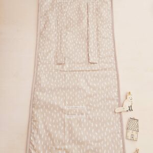ARTESANAL COLCHONETA FUNDA SILLA PASEO BEBE UNIVERSAL PARA LA MAYORIA DE CARRITOS PRODUCTO HECHO A MANO EXCLUSIVO TIENDAMARILUZ UNIDADES LIMITADAS PINCELADAS TOSTADO