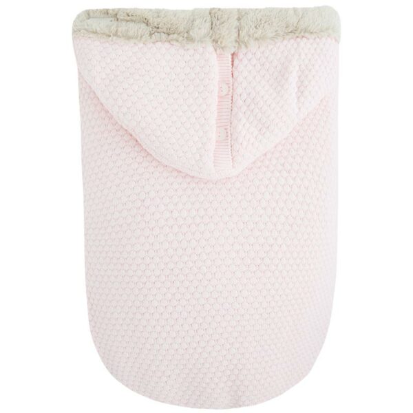 9100-saco-9100-tricot-con-polar-mayoral BEBE ROSA CON BEIGE CAPAZO PIJNTO ,