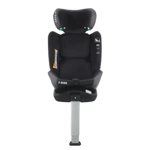 1849- SILLA AUTO LE MANS MS NEGRO Y GRIS I SIZE GRUPOS 0 1 2 3 DESDE RECIEN HASTA 36 KG GIRATORIA HOMOLOGADA EVOLUTIVA COCHE BEBE NIÑOA