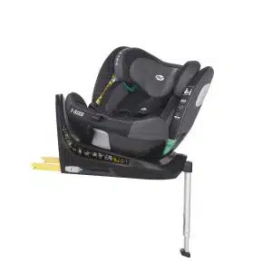 1849- SILLA AUTO LE MANS MS NEGRO Y GRIS I SIZE GRUPOS 0 1 2 3 DESDE RECIEN HASTA 36 KG GIRATORIA HOMOLOGADA EVOLUTIVA COCHE BEBE NIÑOA