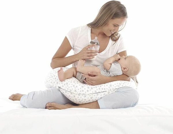COJIN MATERNAL DESCANSO LACTANCIA BEBE JANE TRES POSICIONES 3 ETAPAS DESENFUNDABLE ERGONOMICO 050292 T01