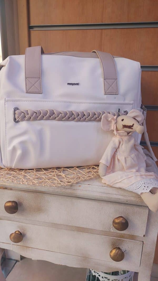 19692-066-BOLSO MAYORAL MAMA CLINICA BEBE PASEO PIEDRA MATERNAL MATERNIDAD