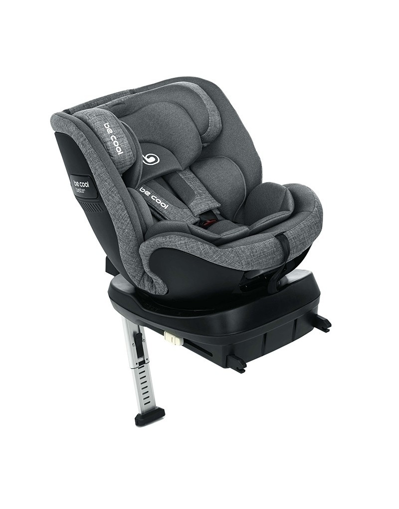 silla-de-coche-twister BE COOL 7034 Color Z02 city desde recien hasta 150 cm (+ - 12 años ) giratoria acontramarcha pata plegable ocultable a partir 100cm a favor marcha