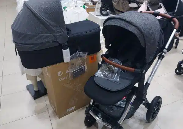 OFERTA 2022 CARRO COCHE JANE SILLA Kawai + Capazo Micro JANE 2 PIEZAS. Color U06 COLD BLACK carrito bebe duo dos piezas sillita y capazo y bolso