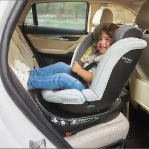 SILLA AUTO 2024 SATURN BE COOL BEBE niñoa de 40 hasta 150 cm I-SIZE Reversible acontramarcha evolutiva 7044 Z13 Carbon
