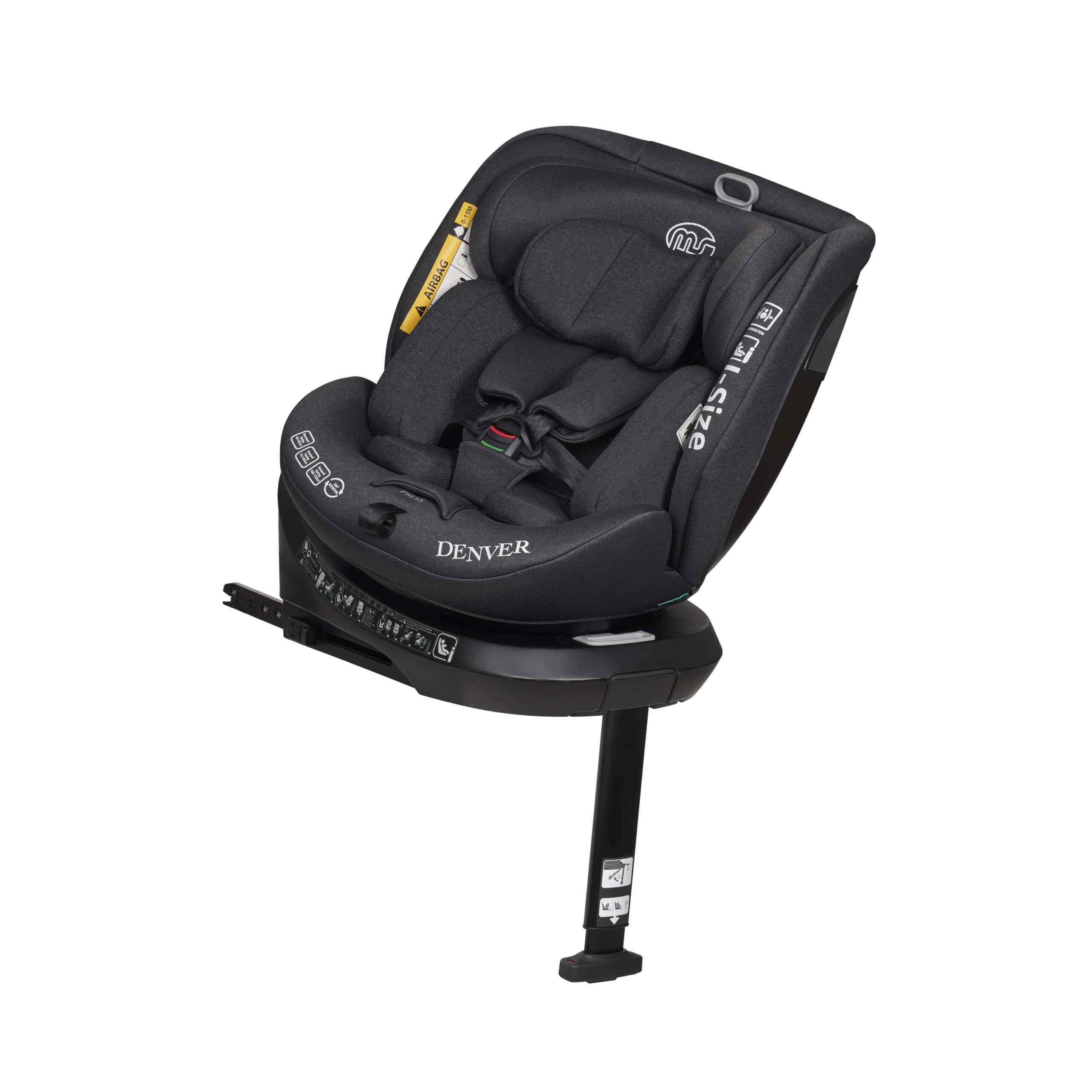 ms 1883 - Silla De Coche Isize Modena Grupo 2/3 Isofix - Sps Plus - 9  posiciones de cabezal : : Bebé