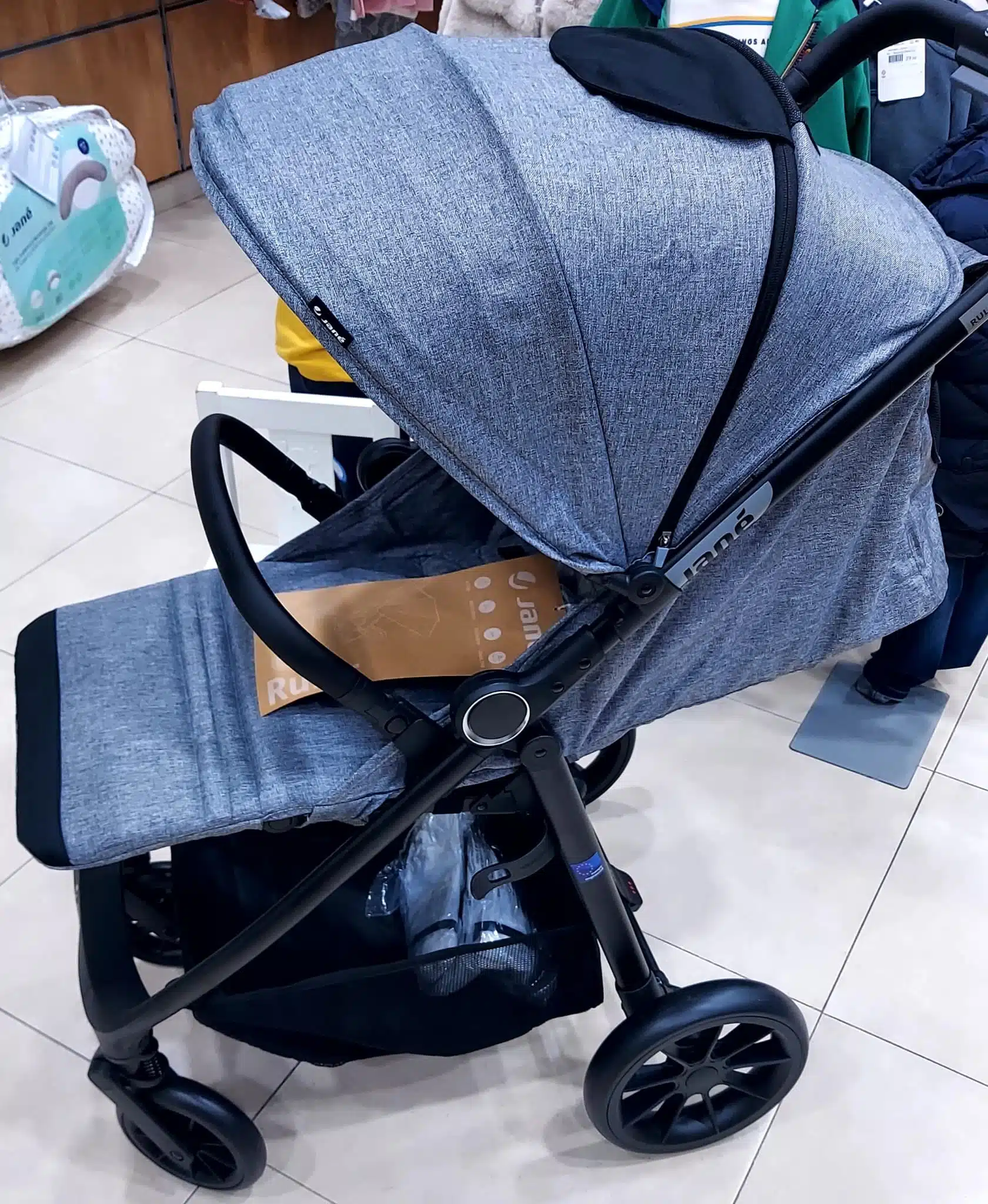 2024 Nueva Silla ligera Paseo Mas Grande JANE RULER 2317 color Gris U05 Dim  grey BEBE NIÑOA