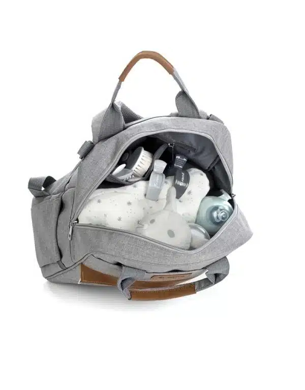 .Mochila para carrito y paseo JANE Ref. 080131 U05 GRIS Bebe niñoa gran capacidad ligera paseo - Imagen 5