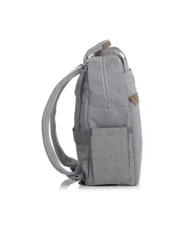 .Mochila para carrito y paseo JANE Ref. 080131 U05 GRIS Bebe niñoa gran capacidad ligera paseo - Imagen 4